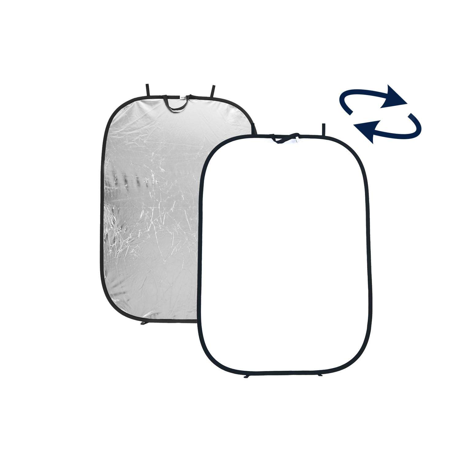 Lastolite LL LR7231 | Blenda dwustronna, tkanina odblaskowa Silver/White, 1.8 x 1.2 m Lastolite - 1