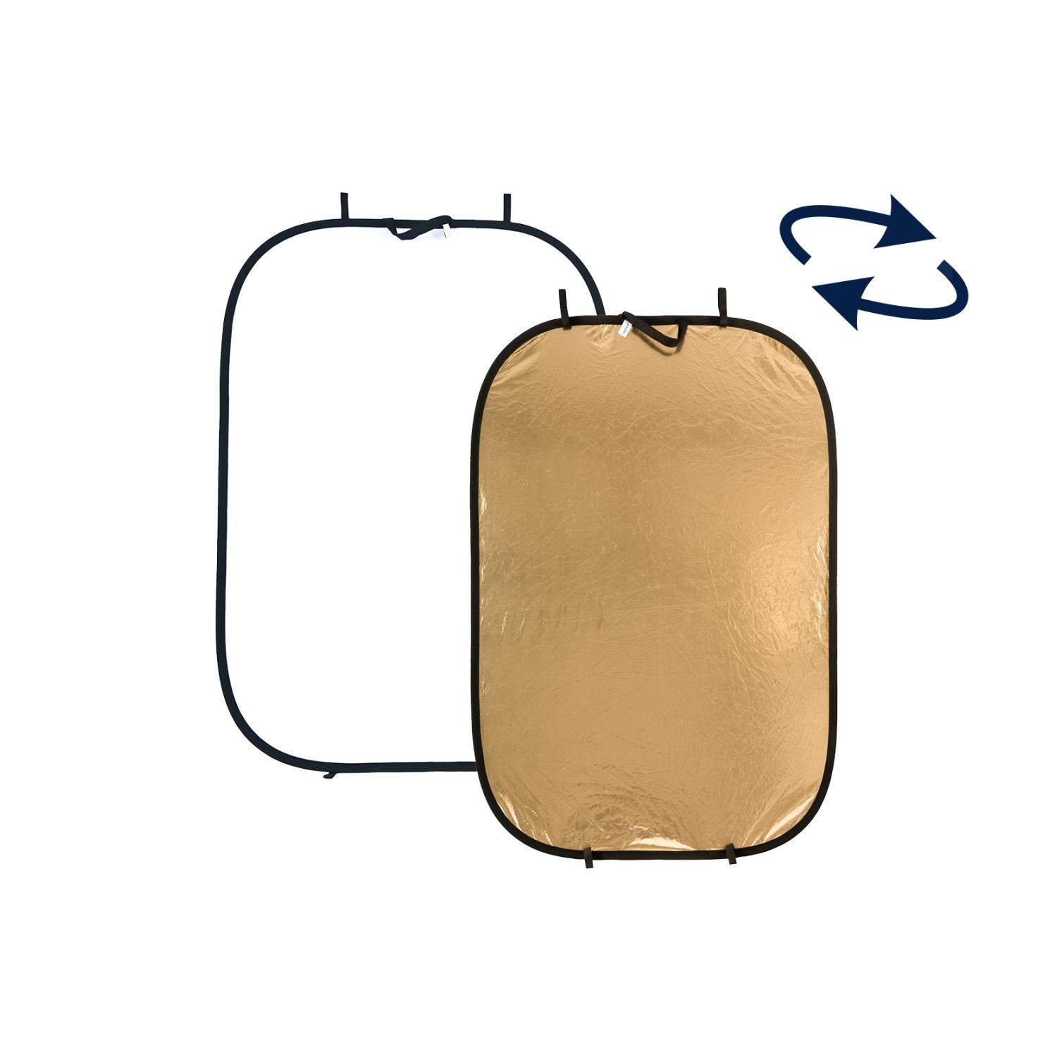 Lastolite LL LR7241 | Blenda dwustronna, tkanina odblaskowa Gold/White, 1.8 x 1.2 m Lastolite - 1