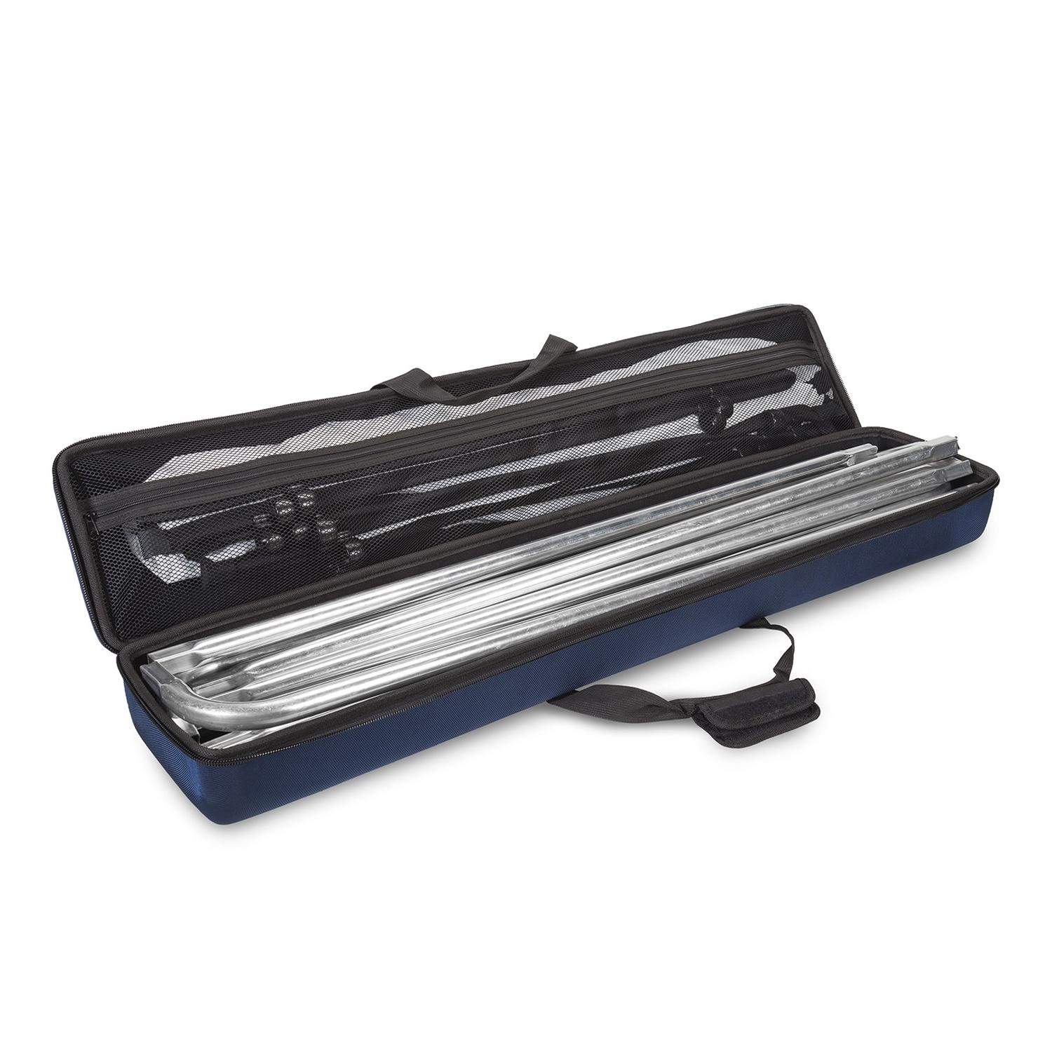 Lastolite LL LR81143RC | Zestaw ramy Skylite 1.1 x 1.1 m z dyfuzorem -1.25EV, blendą Silver/White i torbą transportową Lastolite