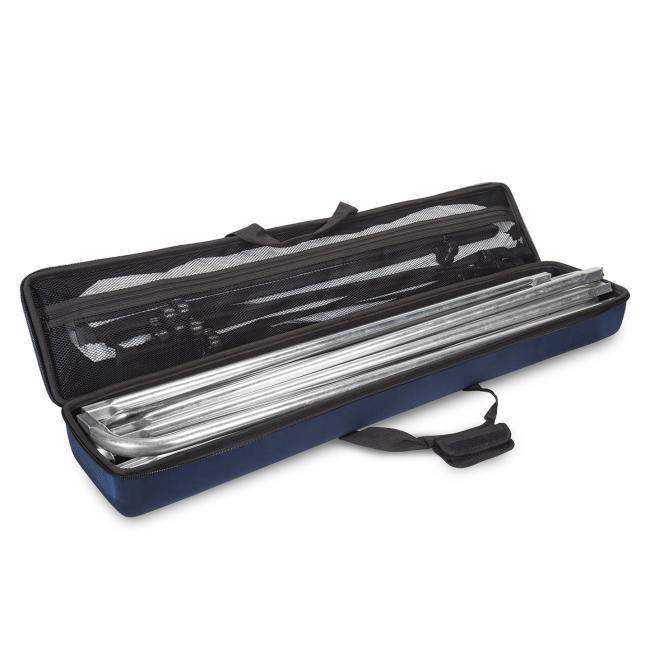 Lastolite LL LR81143RC | Zestaw ramy Skylite 1.1 x 1.1 m z dyfuzorem -1.25EV, blendą Silver/White i torbą transportową Lastolite