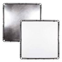 Lastolite LL LR81531R | Blenda, tkanina odblaskowa Silver/White do Skylite Rapid 1.5 x 1.5m Lastolite - 1