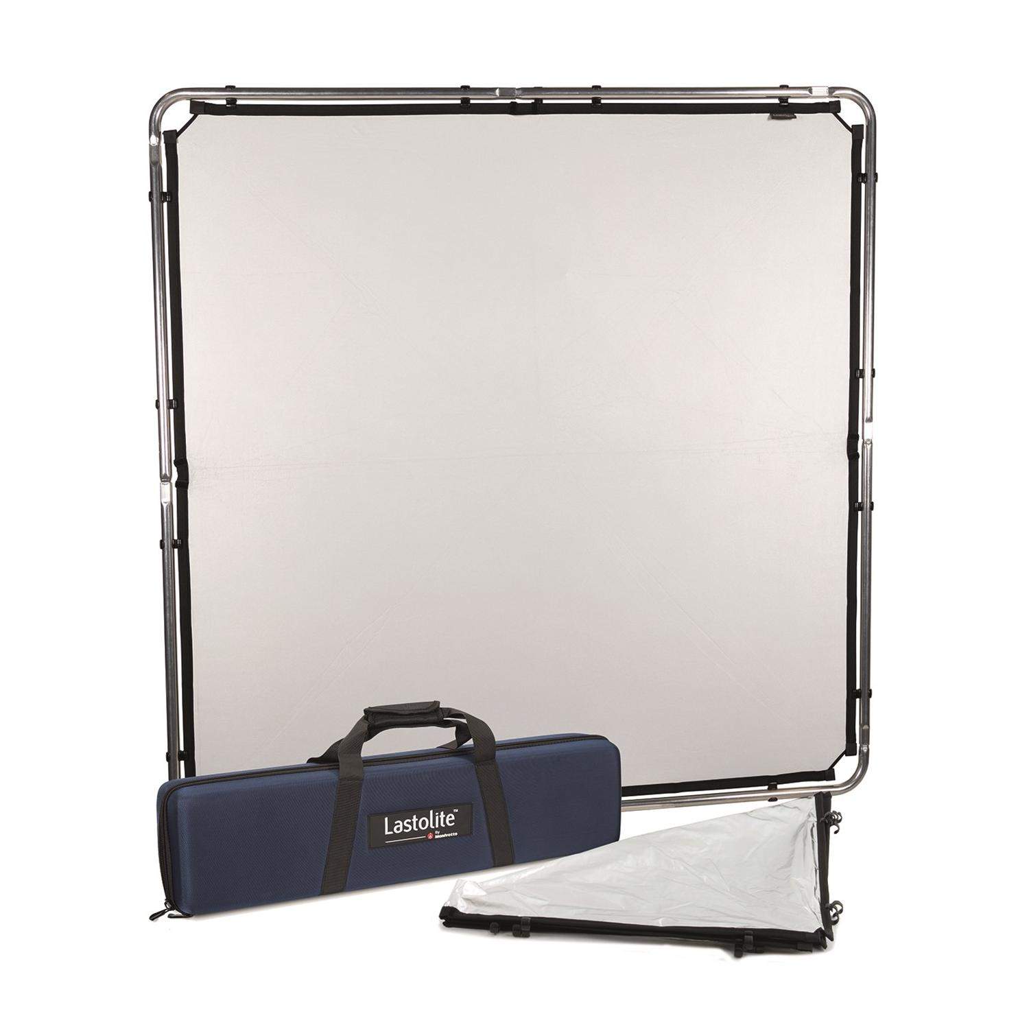 Lastolite LL LR81544R | Zestaw Skylite Rapid 1.5 x 1.5 m z ramą, dyfuzorem -1,25EV i blendą Silver/White Lastolite - 1