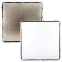 Lastolite LL LR82206R | Tkanina odblaskowa, blenda Sunfire/White do Skylite Rapid 2 x 2 m Lastolite - 1
