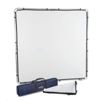 Lastolite LL LR82243RC | Zestaw Skylite Rapid 2 x 2 m z ramą, dyfuzorem -1.25EV i blendą Silver/White Lastolite - 1
