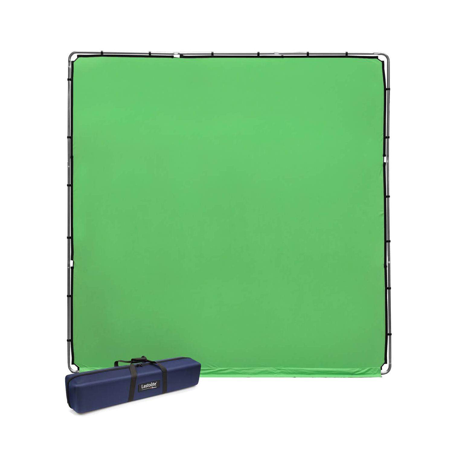 Lastolite LL LR83350 | Tło tkaninowe StudioLink z ramą, Chromakey Green, zielone, 3 x 3 m Lastolite - 1