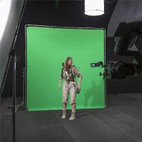 Lastolite LL LR83350 | Tło tkaninowe StudioLink z ramą, Chromakey Green, zielone, 3 x 3 m Lastolite - 4