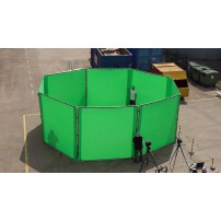 Lastolite LL LR83350 | Tło tkaninowe StudioLink z ramą, Chromakey Green, zielone, 3 x 3 m Lastolite - 13