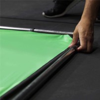 Lastolite LL LR83351 | Tło tkaninowe StudioLink bez ramy, Chromakey Green, zielone, 3 x 3 m Lastolite - 7
