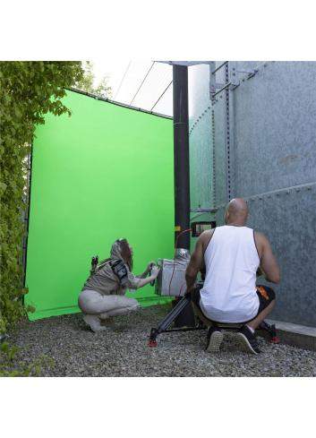 Lastolite LL LR83351 | Tło tkaninowe StudioLink bez ramy, Chromakey Green, zielone, 3 x 3 m Lastolite - 6