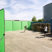 Lastolite LL LR83351 | Tło tkaninowe StudioLink bez ramy, Chromakey Green, zielone, 3 x 3 m Lastolite - 10
