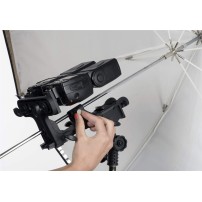 Lastolite LL LS2701 | Uchwyt do montowania na statywie 2 lamp i parasola Lastolite - 4