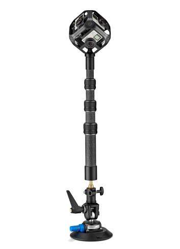 Manfrotto MCUPVR | Przyssawka z przegubem 360 i adapterem 1/4" oraz 3/8", udźwig 2 kg Manfrotto - 1