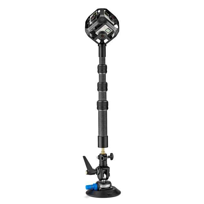 Manfrotto MCUPVR | Przyssawka z przegubem 360 i adapterem 1/4" oraz 3/8", udźwig 2 kg Manfrotto - 2