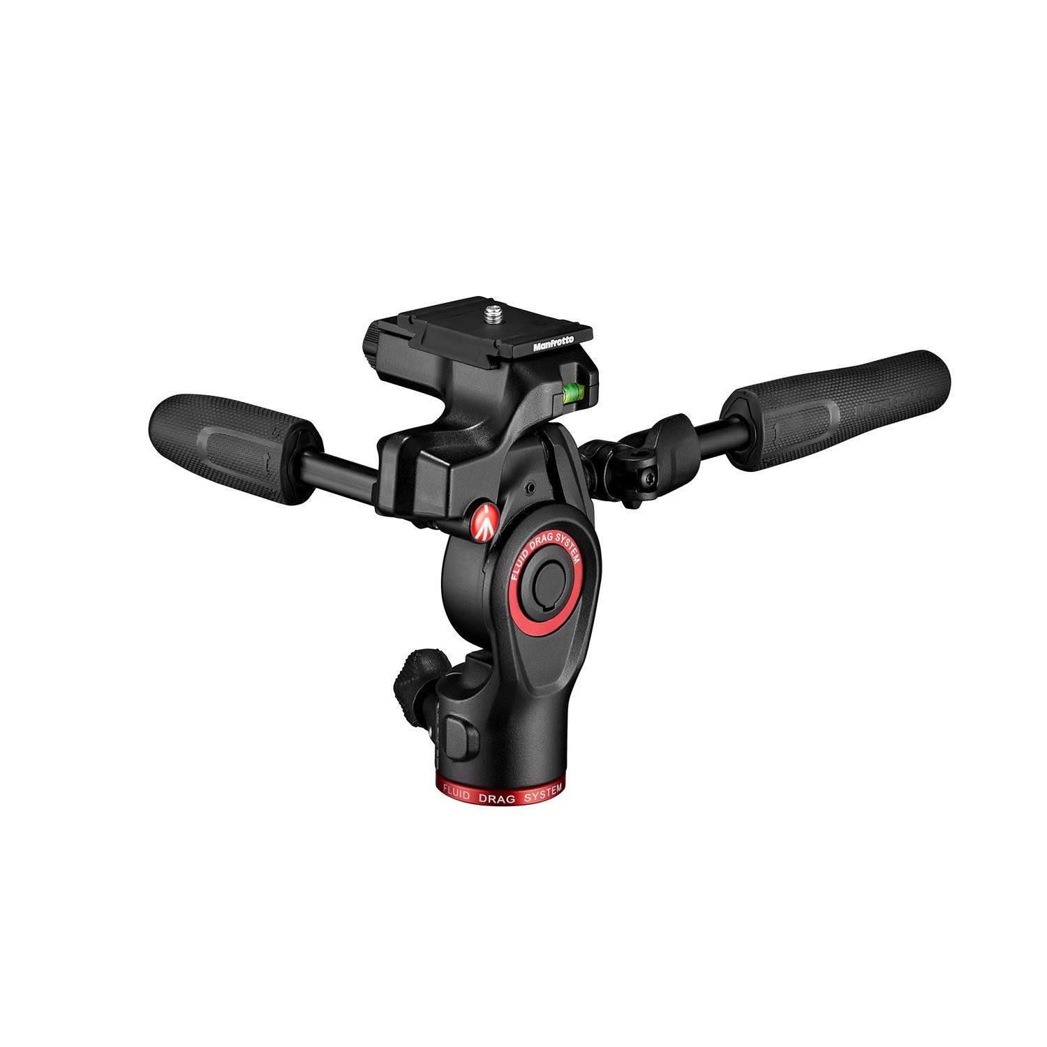 Manfrotto MH01HY-3W | Głowica wideo BeFree 3W Live z płytką 200PL-PRO (RC2, Q2, Arca-Swiss), udźwig 6 kg Manfrotto - 1