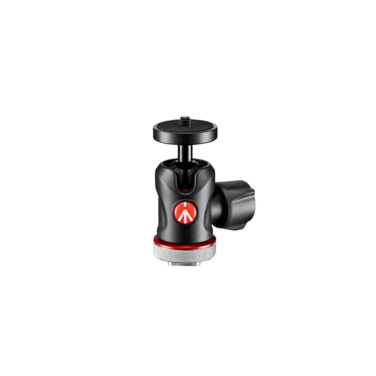 Manfrotto MH492LCD-BH | Głowica kulowa z zimną stopką (cold shoe), udźwig 4 kg Manfrotto - 1