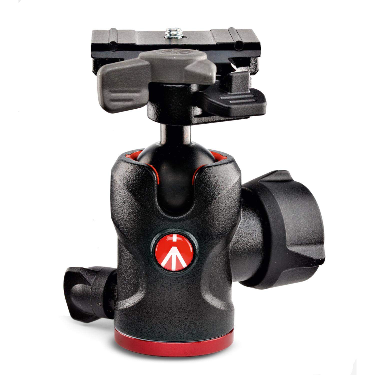 Manfrotto MH494-BH | Głowica kulowa z płytką 200PL-PRO (RC2, Q2, Arca-Swiss), udźwig 9 kg Manfrotto - 1