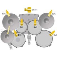 AKG Drumset Premium | Zestaw 8 ręcznie dobieranych mikrofonów do perkusji AKG - 3