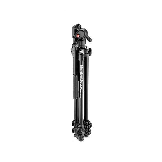 Manfrotto MK290LTA3-V | Aluminiowy statyw 290 Light z głowicą wideo i kolumną, udźwig do 4 kg, wysokość do 146 cm Manfrotto - 3