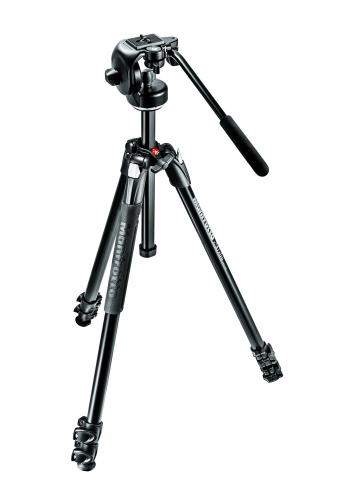 Manfrotto MK290XTA3-2W | Aluminiowy statyw 290 Xtra z głowicą wideo 2W i kolumną, udźwig do 6 kg, wysokość do 169 cm Manfrotto -