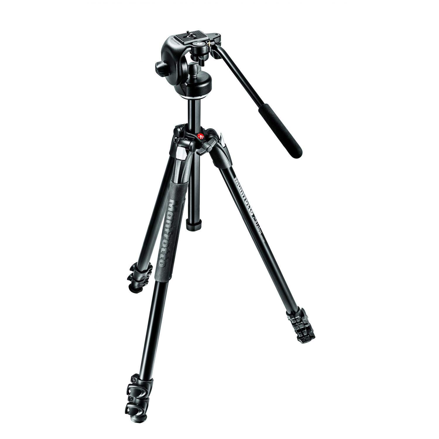 Manfrotto MK290XTA3-2W | Aluminiowy statyw 290 Xtra z głowicą wideo 2W i kolumną, udźwig do 6 kg, wysokość do 169 cm Manfrotto -