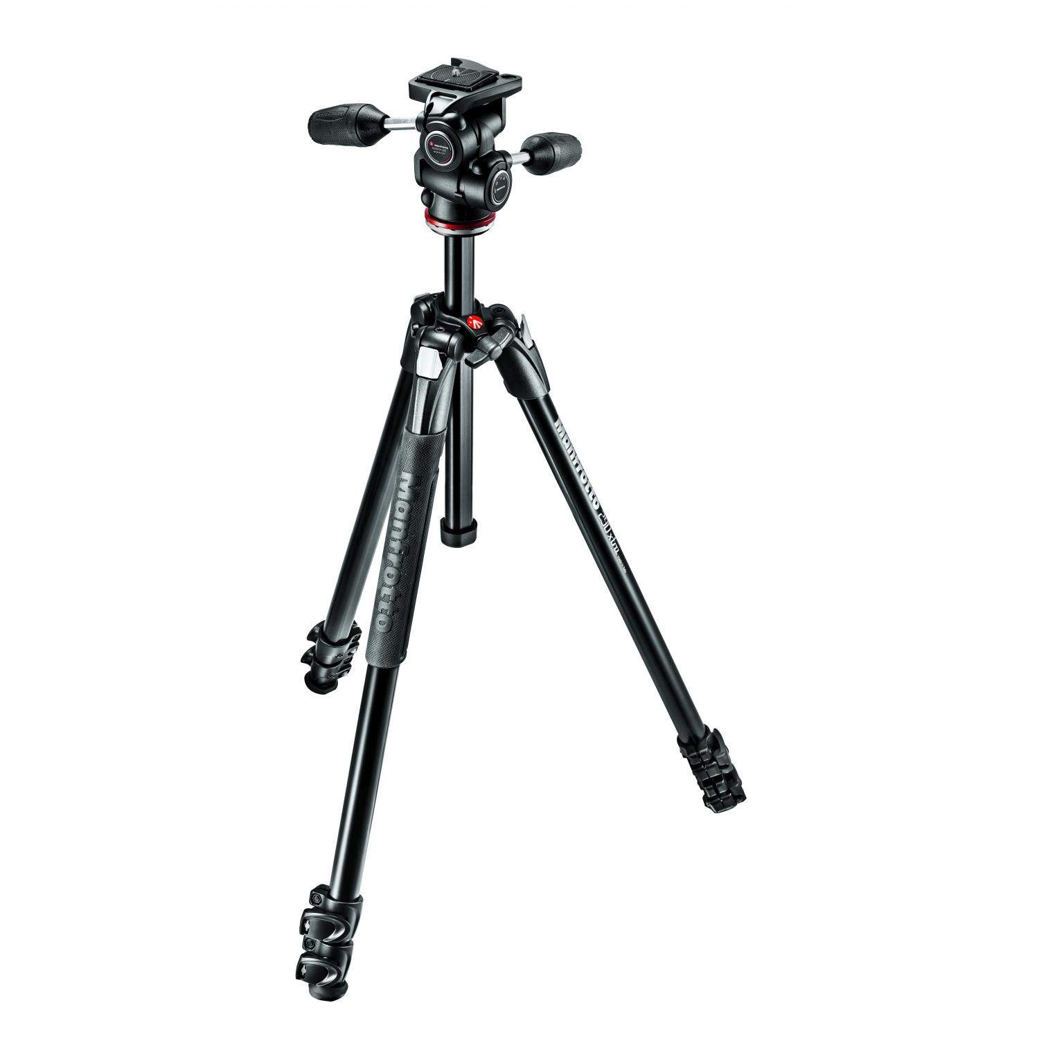 Manfrotto MK290XTA3-3W | Aluminiowy statyw 290 Xtra z głowicą 3W i kolumną, udźwig do 10 kg, wysokość do 171 cm Manfrotto - 1