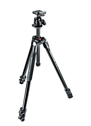 Manfrotto MK290XTA3-BH | Aluminiowy statyw 290 Xtra z głowicą kulową i kolumną, udźwig do 7 kg, wysokość do 170 cm Manfrotto - 1
