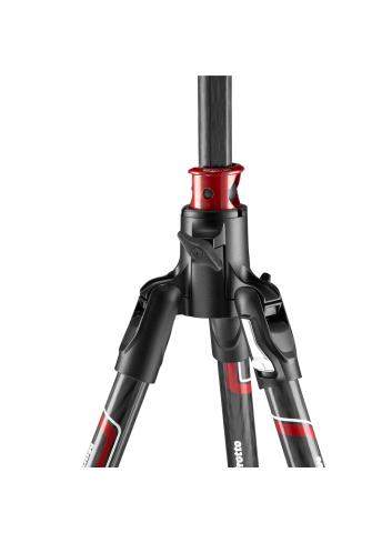 Manfrotto MKBFRC4GTXP-BH | Karbonowy statyw BeFree GT XPRO z głowicą kulową i przestawną kolumną, udźwig 12 kg, wysokość 162 cm 