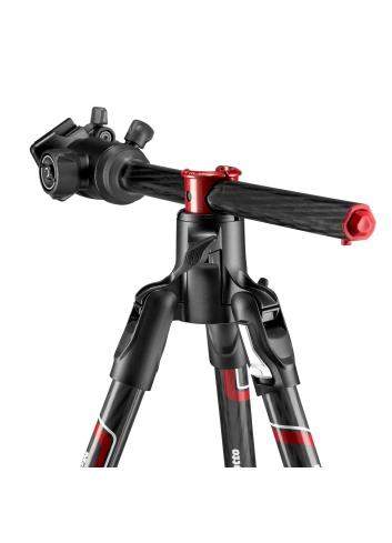 Manfrotto MKBFRC4GTXP-BH | Karbonowy statyw BeFree GT XPRO z głowicą kulową i przestawną kolumną, udźwig 12 kg, wysokość 162 cm 