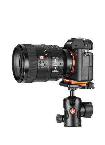 Manfrotto MKBFRLA-BH | Aluminiowy statyw BeFree Sony α Advanced Lever z głowicą kulową i kolumną, udźwig 9 kg, wysokość 151 cm M