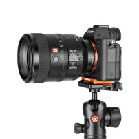 Manfrotto MKBFRLA-BH | Aluminiowy statyw BeFree Sony α Advanced Lever z głowicą kulową i kolumną, udźwig 9 kg, wysokość 151 cm M