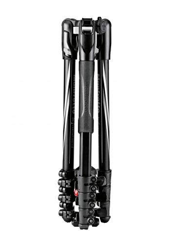 Manfrotto MKBFRLA4BK-BH | Aluminiowy statyw BeFree Advanced Lever z głowicą kulową i kolumną, udźwig do 9 kg, wysokość do 151 cm