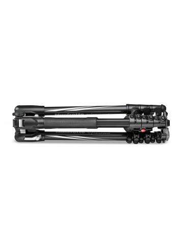 Manfrotto MKBFRLA4BK-BH | Aluminiowy statyw BeFree Advanced Lever z głowicą kulową i kolumną, udźwig do 9 kg, wysokość do 151 cm