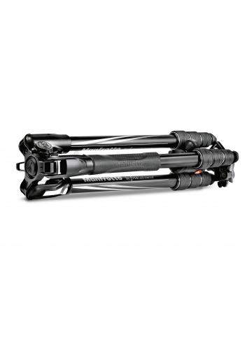 Manfrotto MKBFRTA4BK-BH | Aluminiowy statyw BeFree Advanced Black z głowicą kulową, udźwig do 9 kg, wysokość do 150 cm Manfrotto