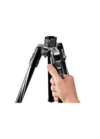 Manfrotto MKBFRTA4BK-BH | Aluminiowy statyw BeFree Advanced Black z głowicą kulową, udźwig do 9 kg, wysokość do 150 cm Manfrotto