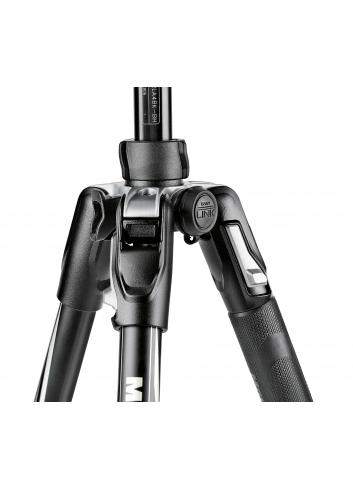 Manfrotto MKBFRTA4BK-BH | Aluminiowy statyw BeFree Advanced Black z głowicą kulową, udźwig do 9 kg, wysokość do 150 cm Manfrotto