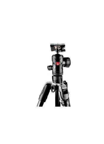 Manfrotto MKBFRTA4BK-BH | Aluminiowy statyw BeFree Advanced Black z głowicą kulową, udźwig do 9 kg, wysokość do 150 cm Manfrotto