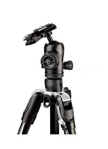 Manfrotto MKBFRTA4BK-BH | Aluminiowy statyw BeFree Advanced Black z głowicą kulową, udźwig do 9 kg, wysokość do 150 cm Manfrotto