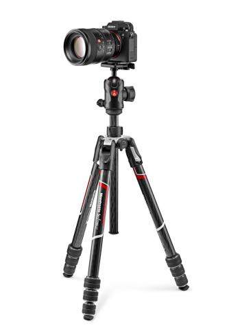 Manfrotto MKBFRTA4GT-BH | Aluminiowy statyw BeFree GT z głowicą kulową, udźwig do 12 kg, wysokość do 164 cm Manfrotto - 9