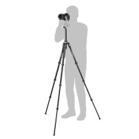Manfrotto MKBFRTA4GT-BH | Aluminiowy statyw BeFree GT z głowicą kulową, udźwig do 12 kg, wysokość do 164 cm Manfrotto - 10