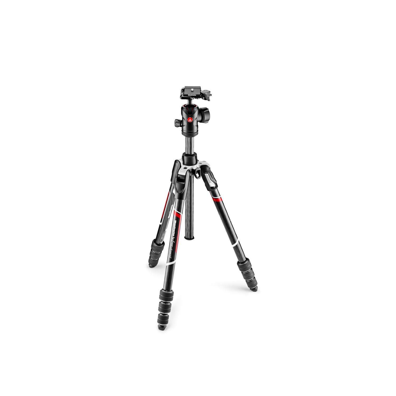 Manfrotto MKBFRTC4-BH | Karbonowy statyw BeFree Advanced z głowicą kulową, udźwig do 9 kg, wysokość do 150 cm Manfrotto - 1