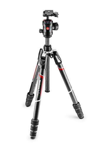 Manfrotto MKBFRTC4GT-BH | Karbonowy statyw Befree GT Carbon z głowicą kulową, udźwig do 12 kg, wysokość do 162 cm Manfrotto - 1