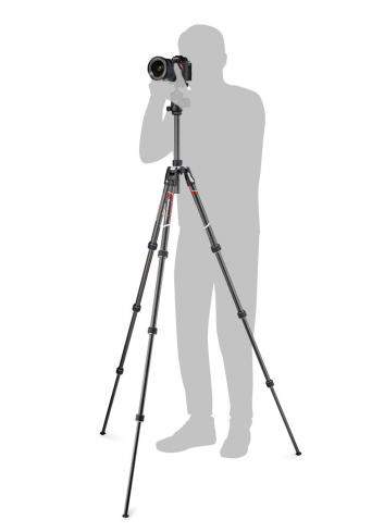 Manfrotto MKBFRTC4GT-BH | Karbonowy statyw Befree GT Carbon z głowicą kulową, udźwig do 12 kg, wysokość do 162 cm Manfrotto - 8