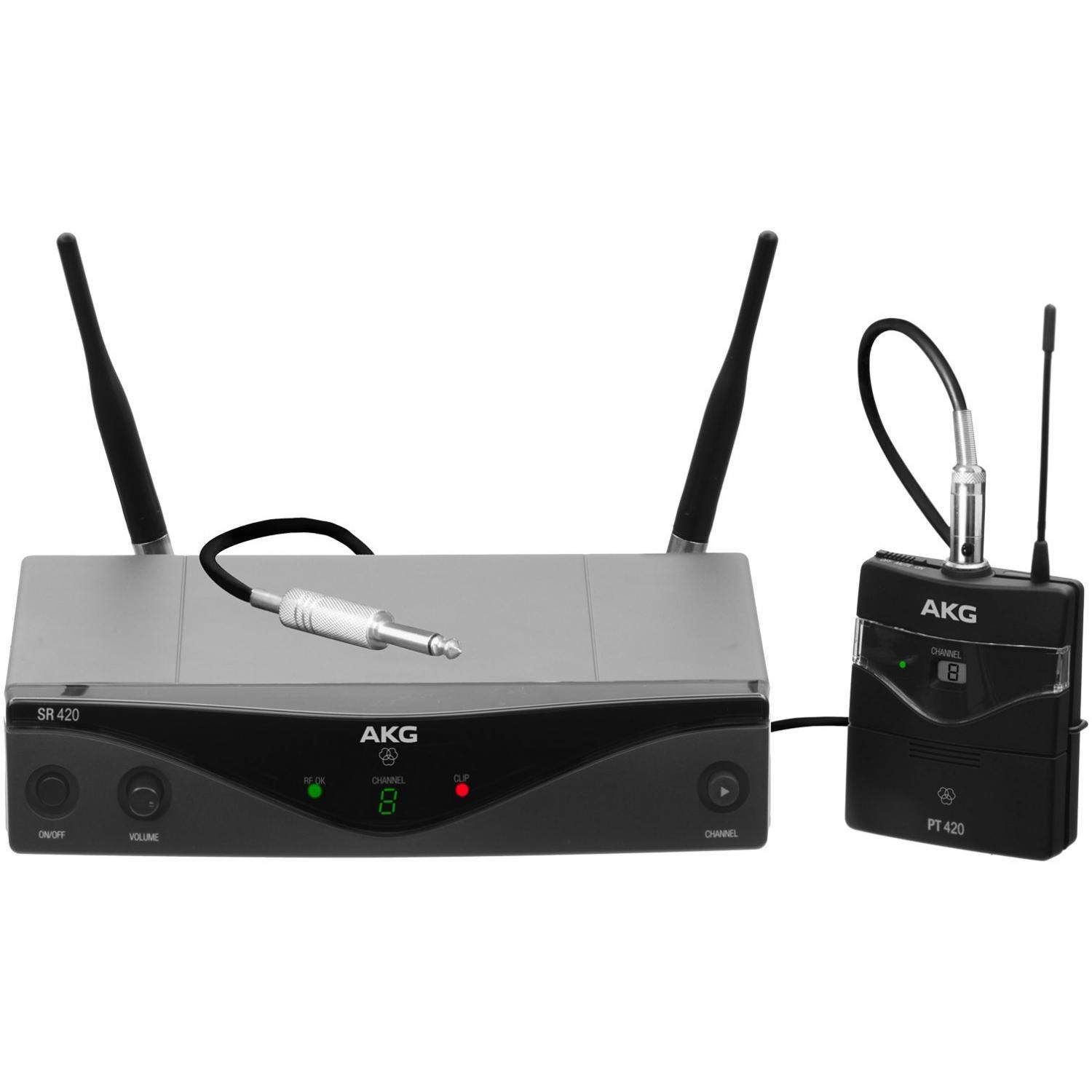 AKG WMS420 Instrumental Set Band A | System bezprzewodowy z nadajnikiem bodypack dla instrumentów AKG - 1