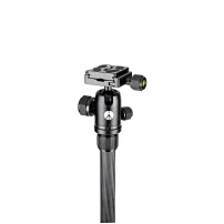 Manfrotto MKELES5CF-BH | Karbonowy statyw Element Traveller Carbon z głowicą kulową i kolumną, udźwig do 4 kg, wysokość do 143cm