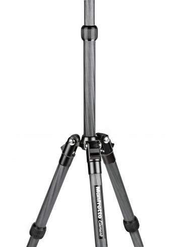 Manfrotto MKELES5CF-BH | Karbonowy statyw Element Traveller Carbon z głowicą kulową i kolumną, udźwig do 4 kg, wysokość do 143cm