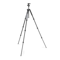 Manfrotto MKELMII4BK-BH | Aluminiowy statyw Element MII Black z głowicą kulową i kolumną, udźwig do 8 kg, wysokość do 160 cm Man
