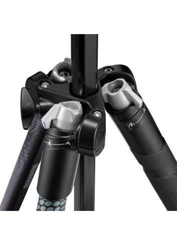 Manfrotto MKELMII4BK-BH | Aluminiowy statyw Element MII Black z głowicą kulową i kolumną, udźwig do 8 kg, wysokość do 160 cm Man
