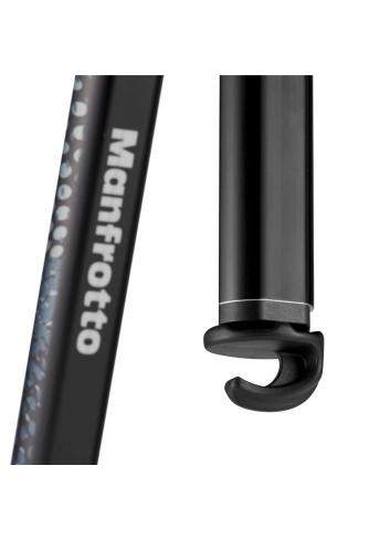 Manfrotto MKELMII4BK-BH | Aluminiowy statyw Element MII Black z głowicą kulową i kolumną, udźwig do 8 kg, wysokość do 160 cm Man