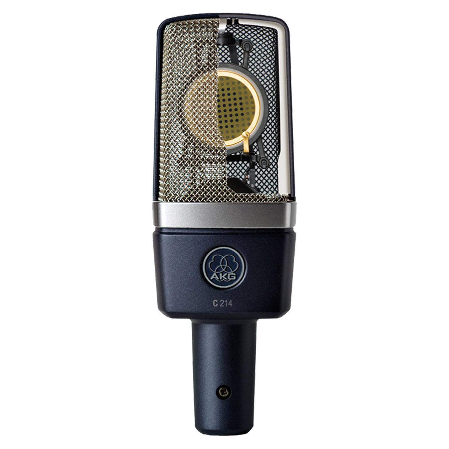 AKG C214 | Wielkomembranowy mikrofon pojemnościowy, kardioida AKG - 2