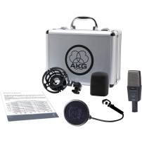 AKG C414 XLS | Wielkomembranowy mikrofon pojemnościowy, zmienna charakterystyka AKG - 4